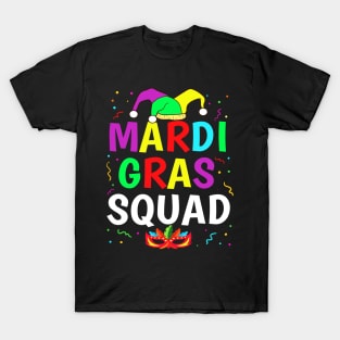 Mardi Gras Squad - New Orleans Parade Party T-Shirt